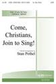 Come Christians Join to Sing SATB choral sheet music cover